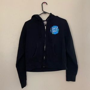 SANTA CRUZ ZIP-UP HOODIE • WOMENS SIZE M